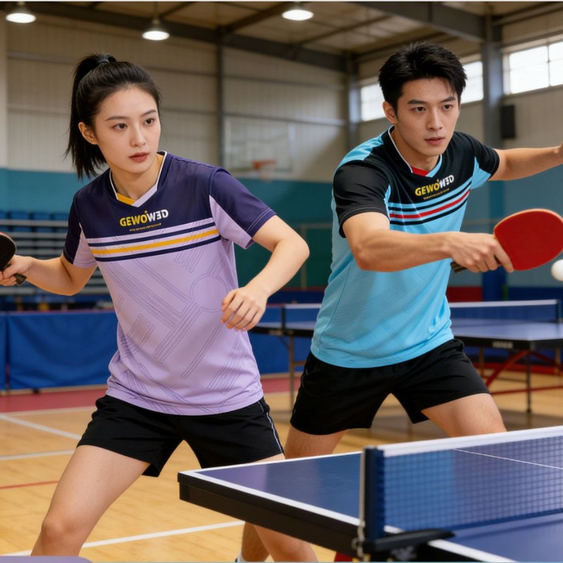 Table Tennis Shirt - GEWO nueva camiseta deportiva de manga