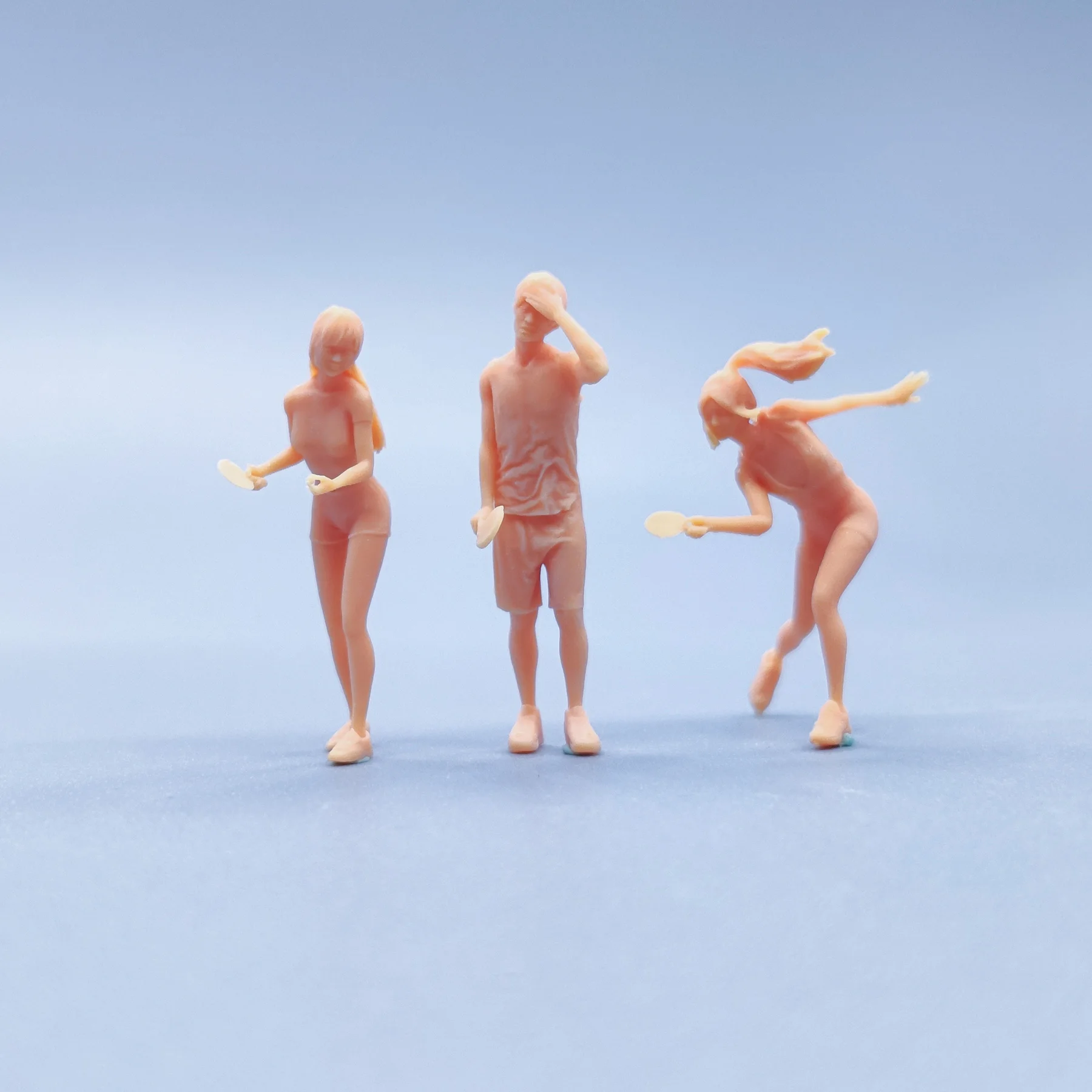 Table Tennis No 1 - Figuritas de resina para jugadores de