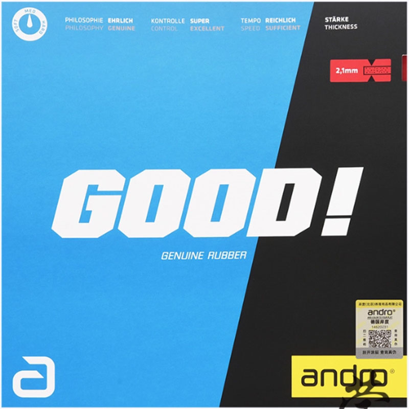 Table Tennis Rubber - Goma de Tenis de Mesa Andro