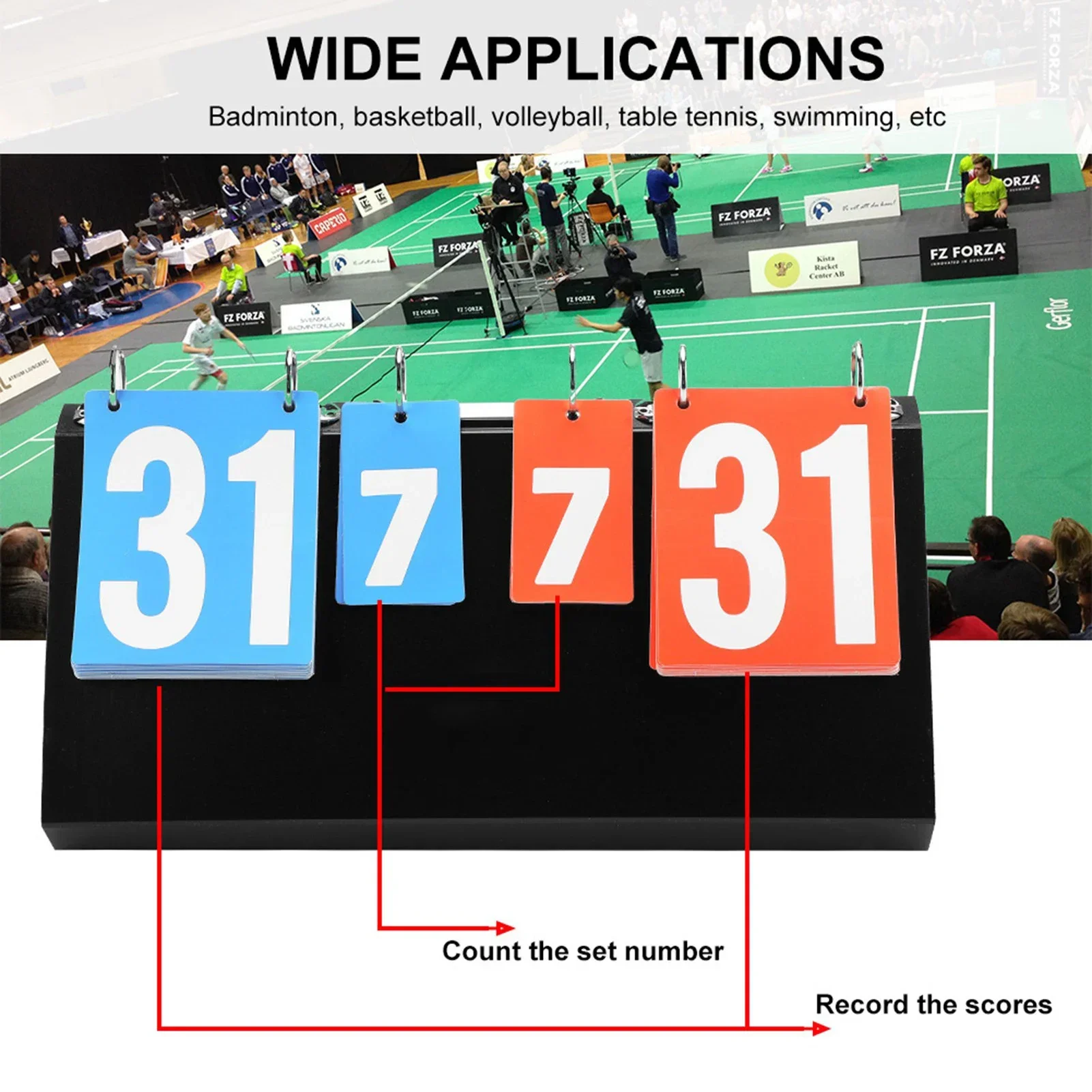 Table Tennis Score - Marcador de tablero de puntuación de