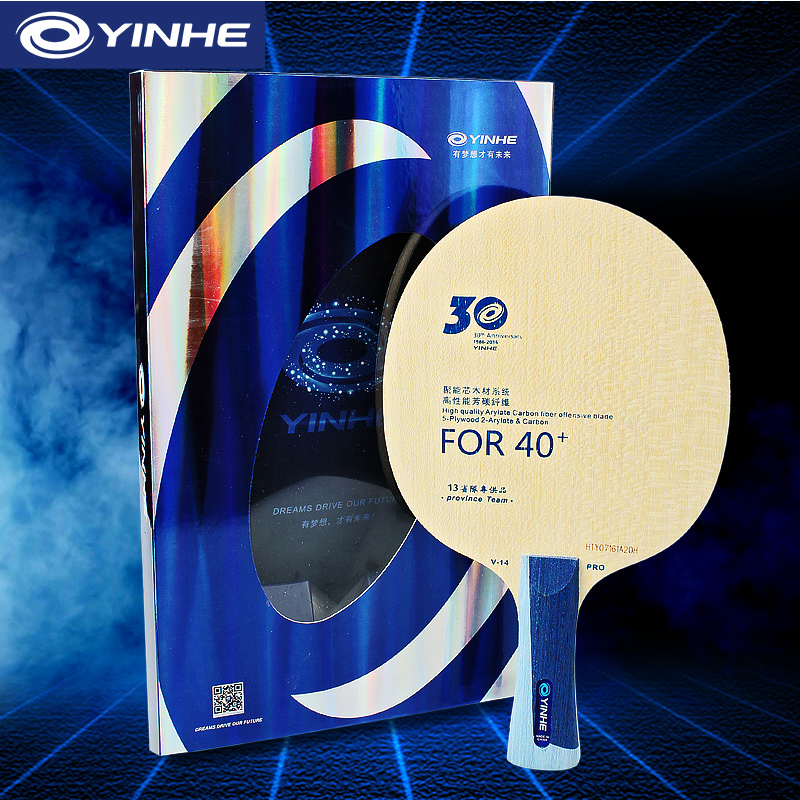 Table Tennis Defense - Yinhe V14 Pro hoja de tenis
