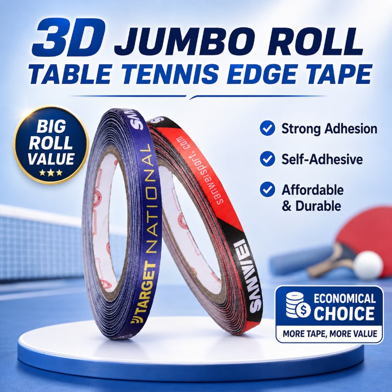 Table Tennis Defense - Cinta protectora original Sanwei de fibra
