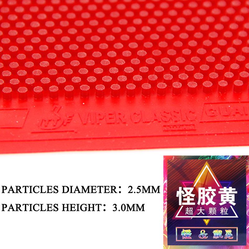 Table Tennis Rubber - VIPER-Goma de tenis de mesa clásica,