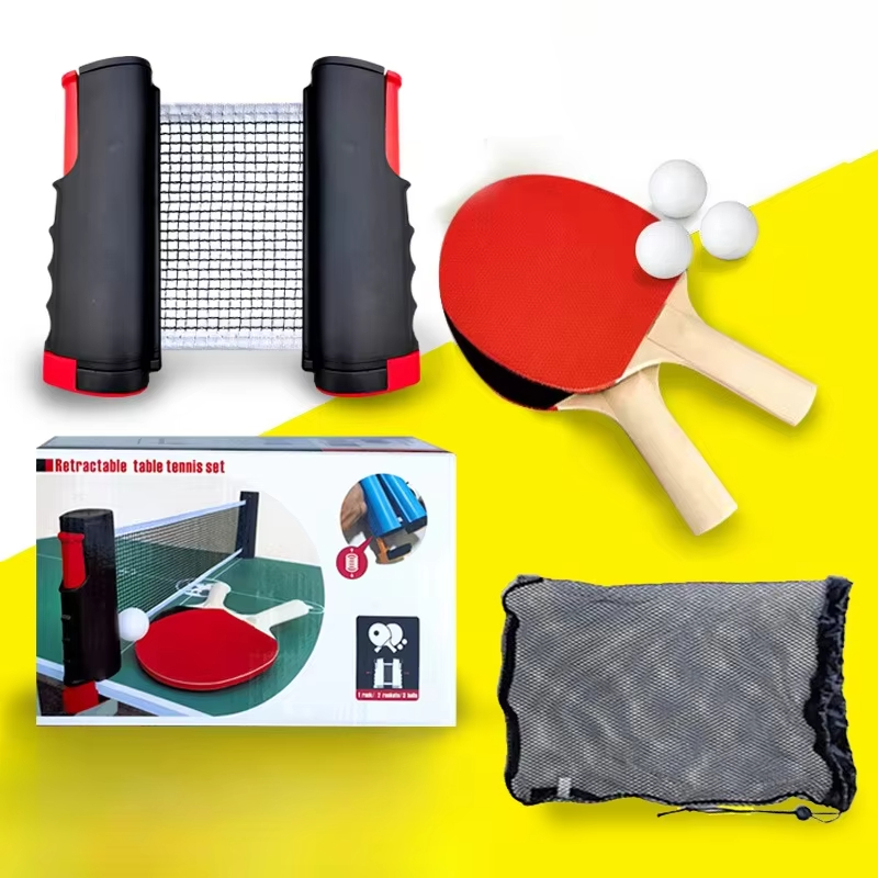 Table Tennis Net Set - Marco de malla elástica para ping-pong