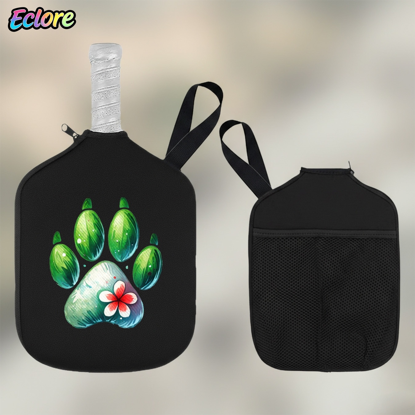 Table Tennis Paddles - Funda para pala con estampado de