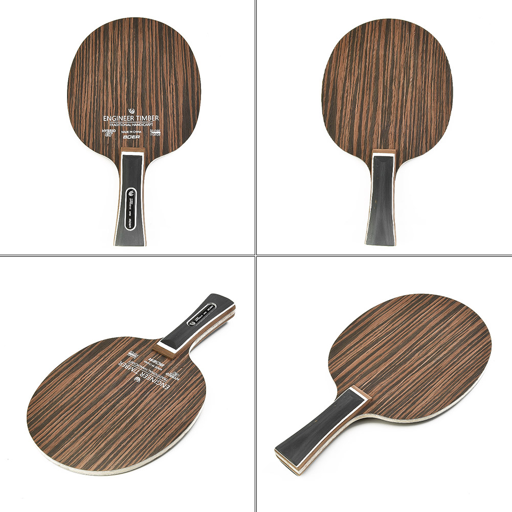 Raqueta de Ping Pong con mango - Table Tennis Bat Butterfly reseña y precio