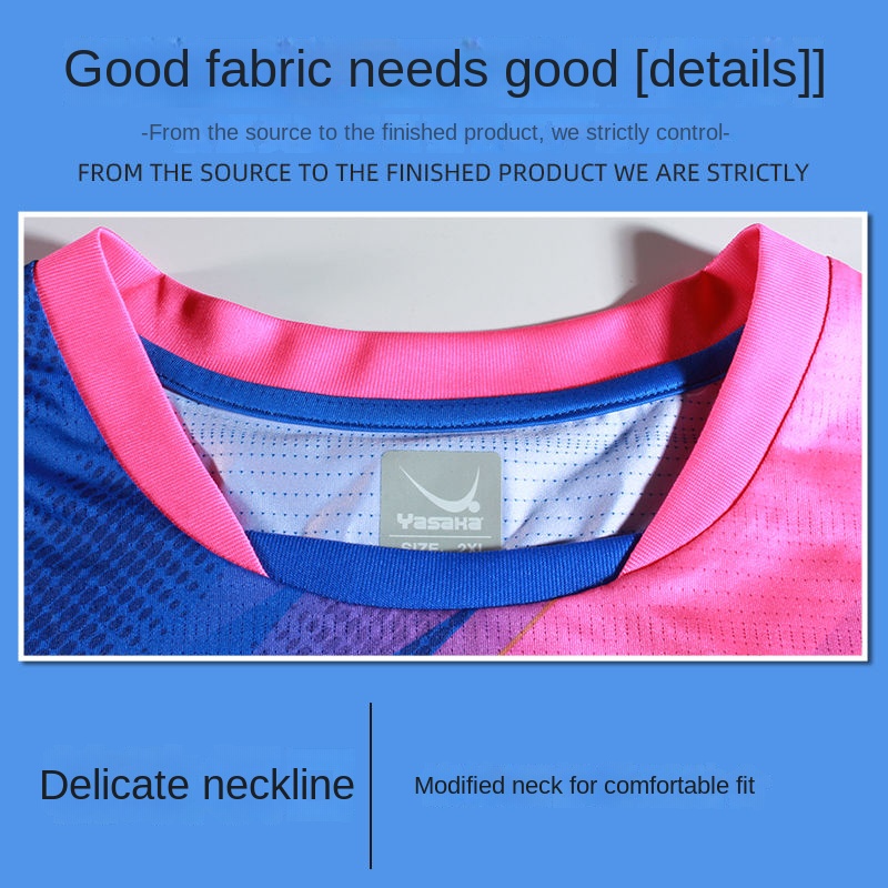 YASAKA uniforme deportivo de c - Table Tennis Shirt reseña y precio
