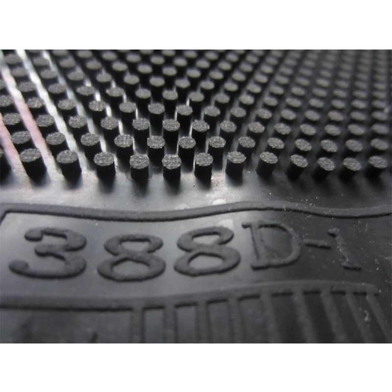 Goma de tenis de mesa Dawei 38 - Table Tennis Defense reseña y precio