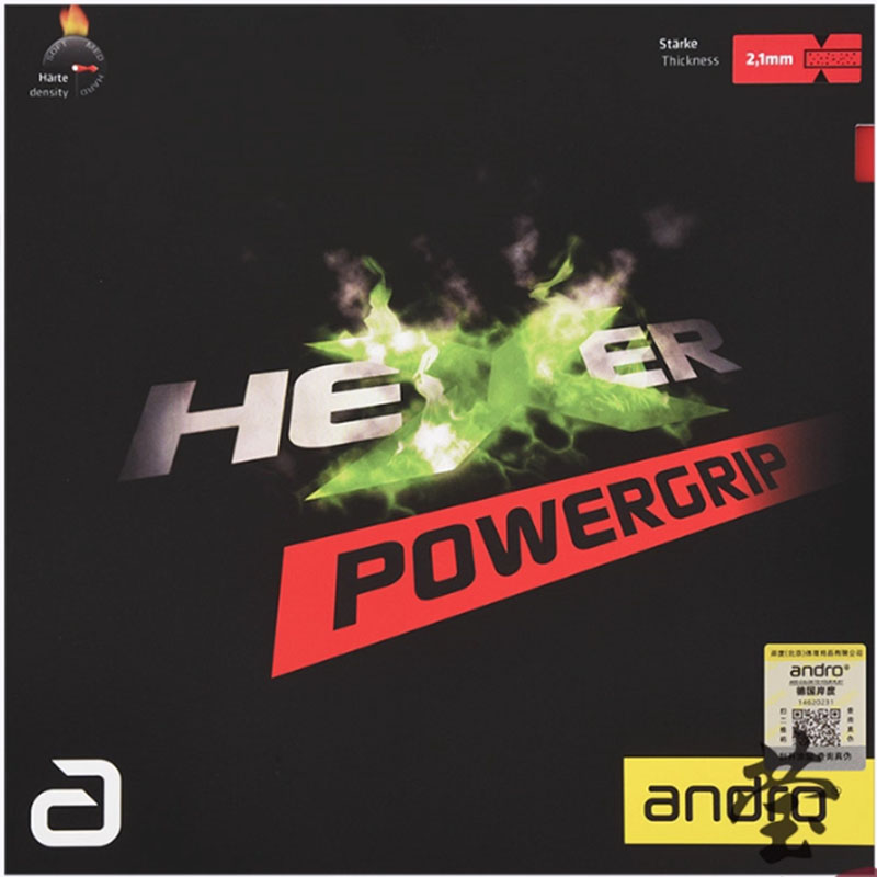 Andro HEXER GRIP goma de tenis - Table Tennis Rubber reseña y precio