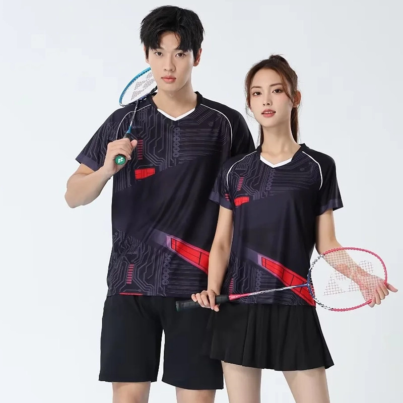 Camisetas de bádminton para ho - Table Tennis Shirt reseña y precio