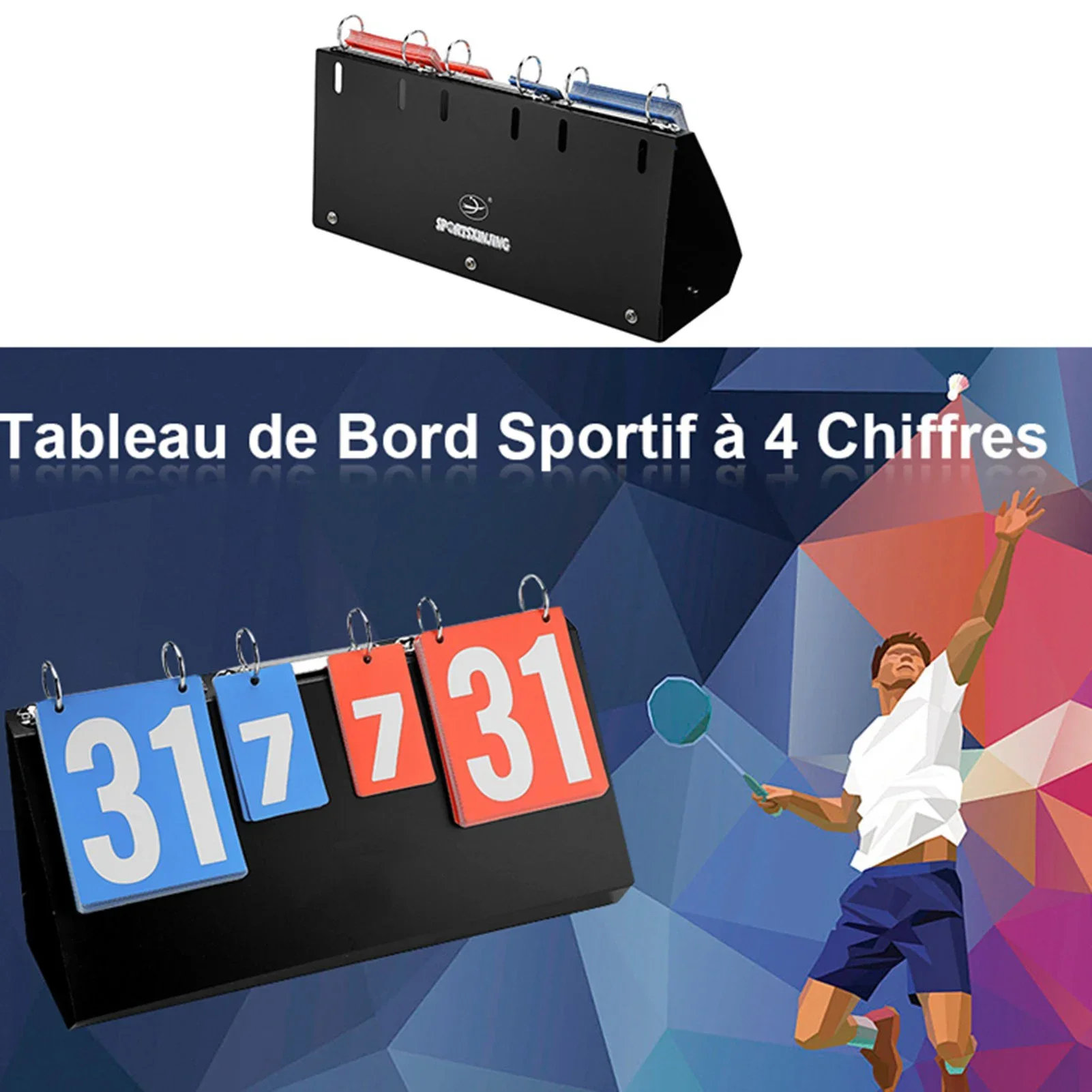 Marcador de tablero de puntuac - Table Tennis Score reseña y precio