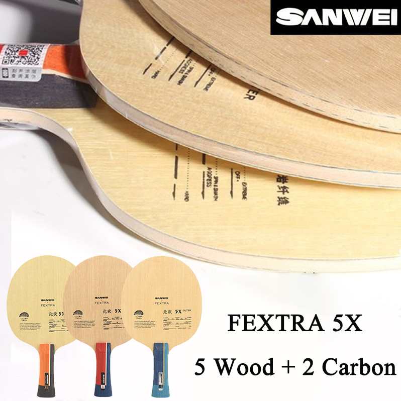 SANWEI FEXTRA 5X Pala de Tenis - Table Tennis Paddles reseña y precio