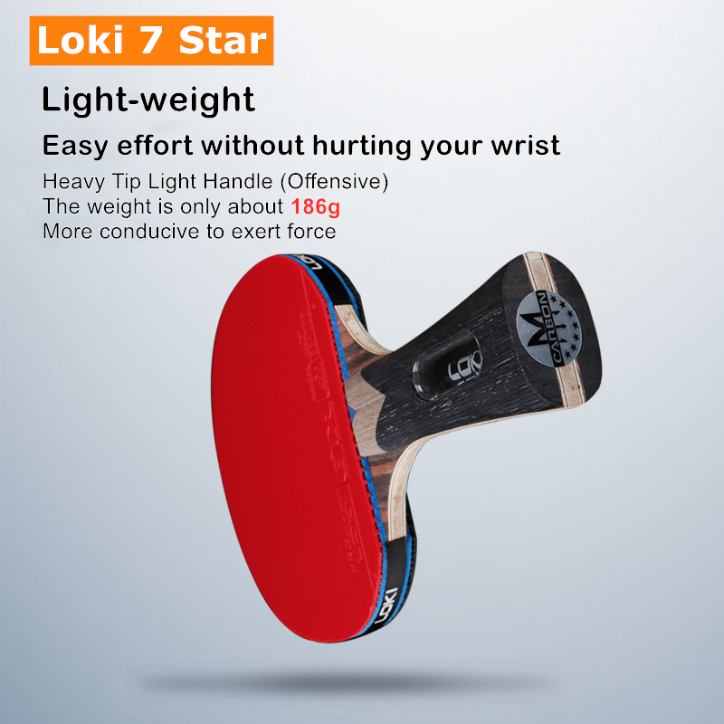 Loki-raqueta de tenis de mesa  - Table Tennis Bat Butterfly reseña y precio