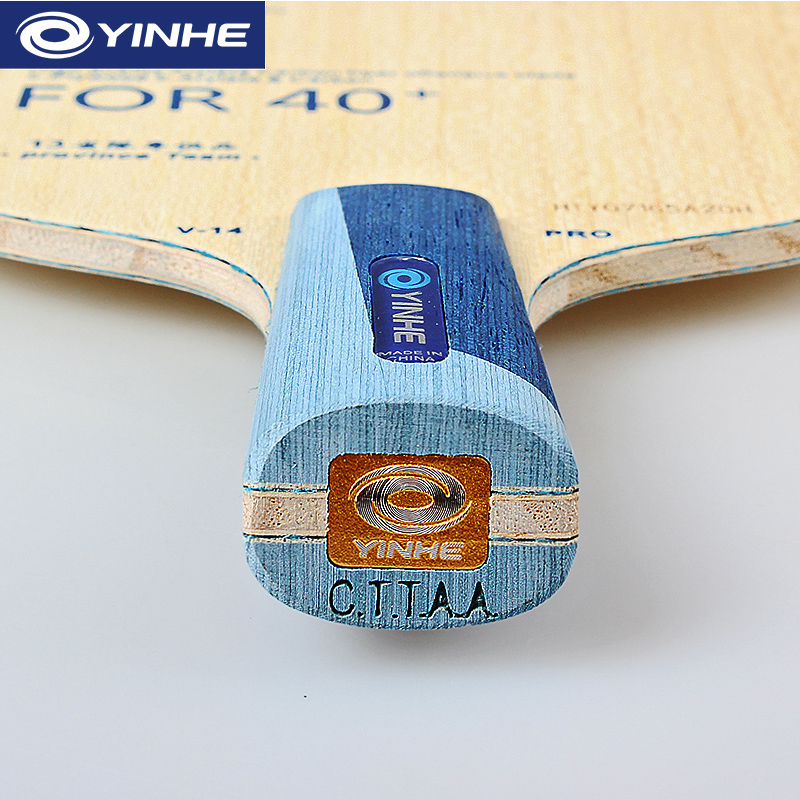 Yinhe V14 Pro hoja de tenis de - Table Tennis Defense reseña y precio