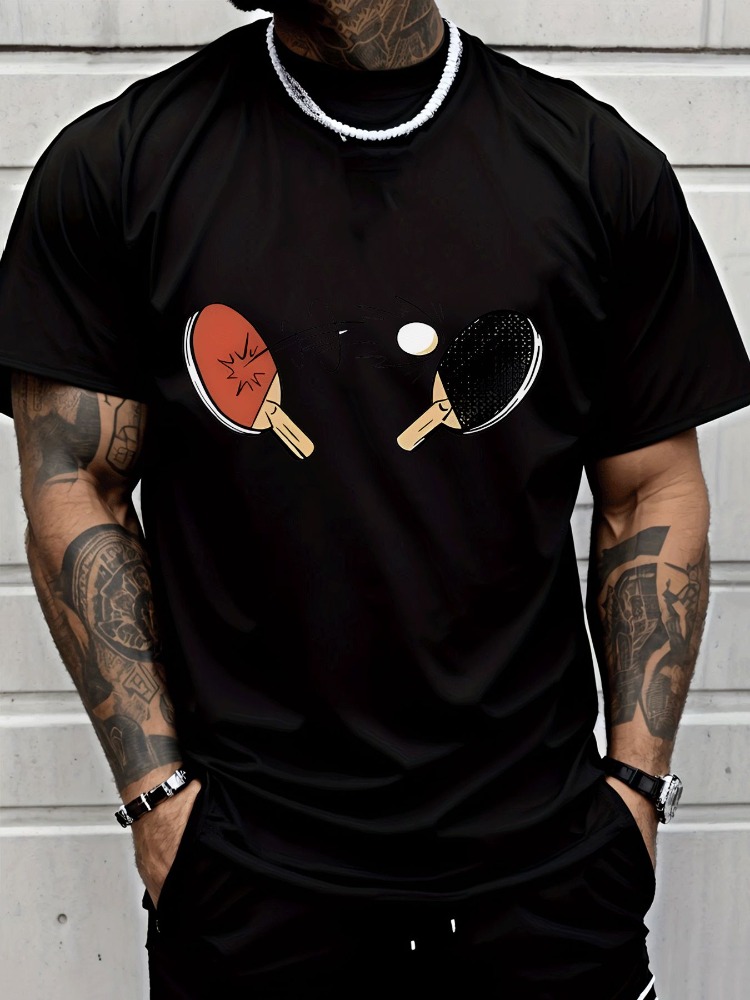 Camiseta de Verano para Hombre - Table Tennis Outfit Male reseña y precio