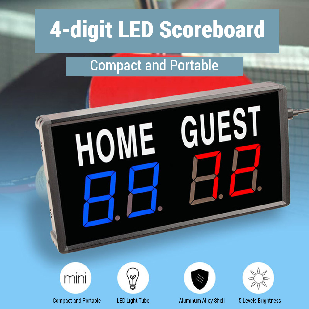 Marcador Electrónico Portátil  - Table Tennis Score reseña y precio