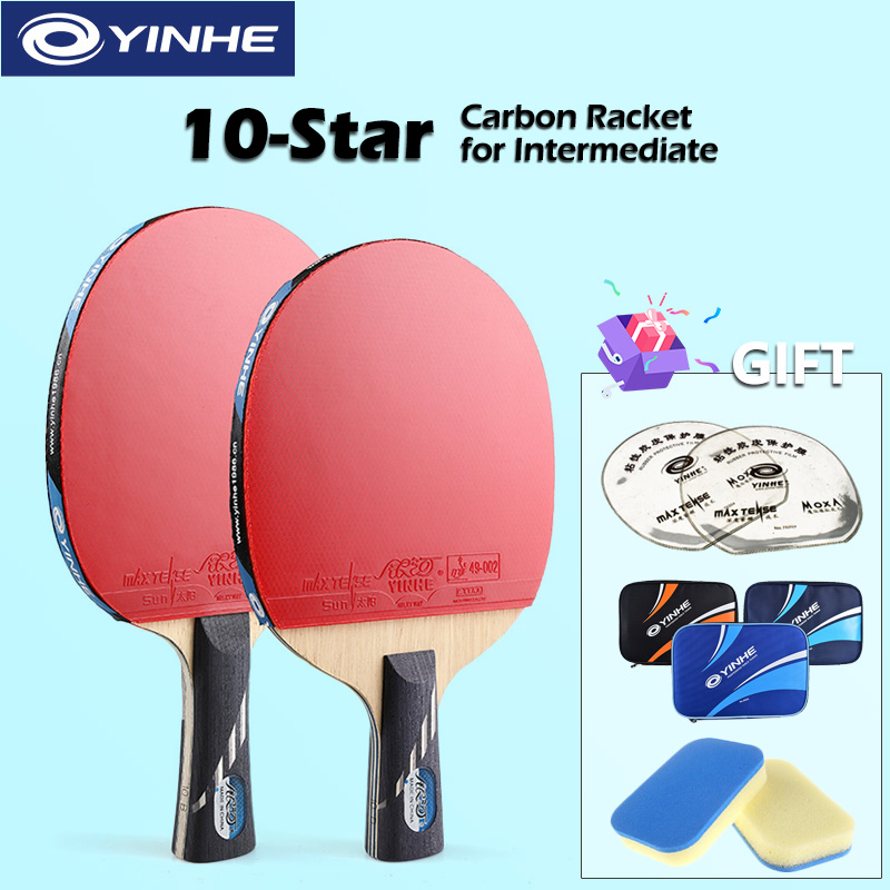 Yinhe-raqueta de Ping Pong 10- - Table Tennis Bat Butterfly reseña y precio