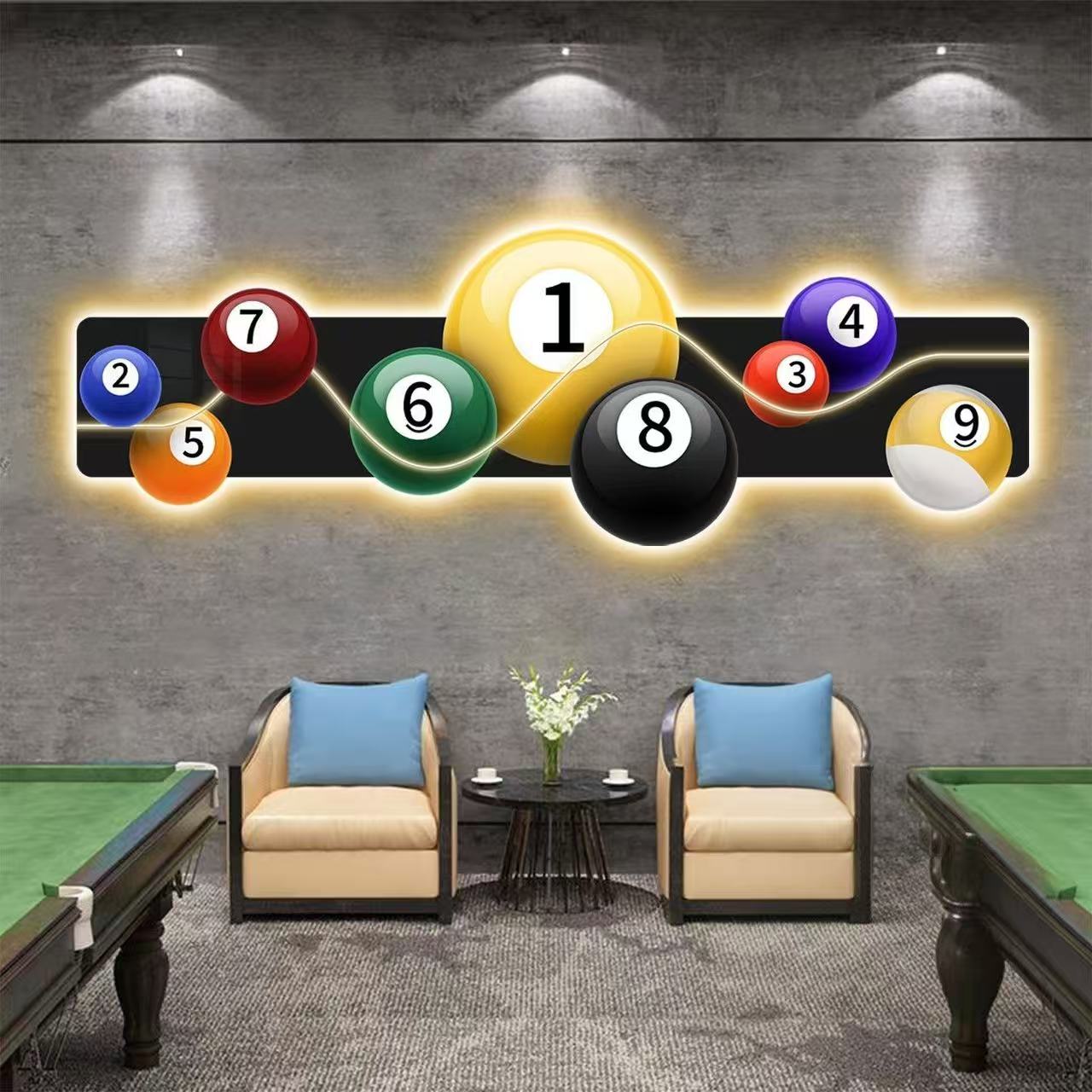 Pintura Decorativa para Salón  - Table Tennis No 1 reseña y precio