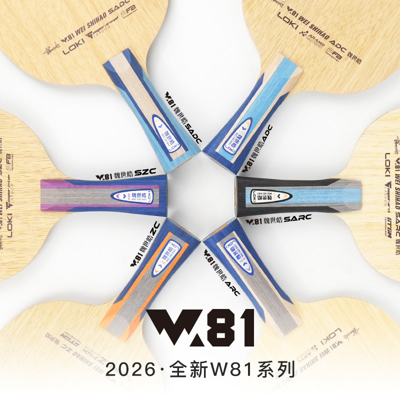 LOKI W81 Series Wei Shihao, Pa - Table Tennis Paddles reseña y precio