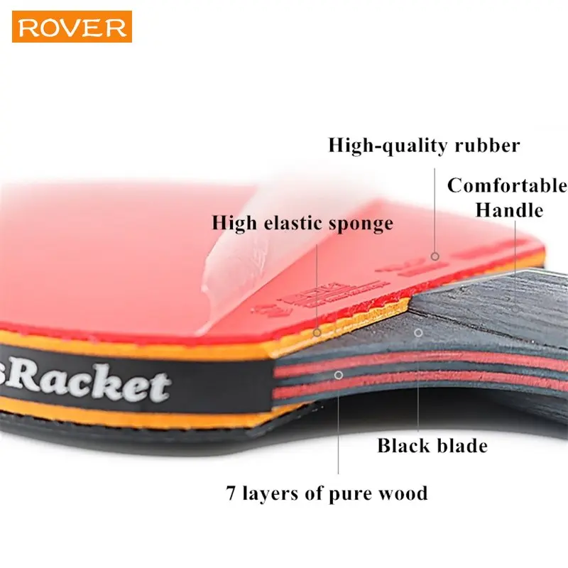 Raqueta de tenis de mesa de 5/ - Table Tennis Backhand reseña y precio
