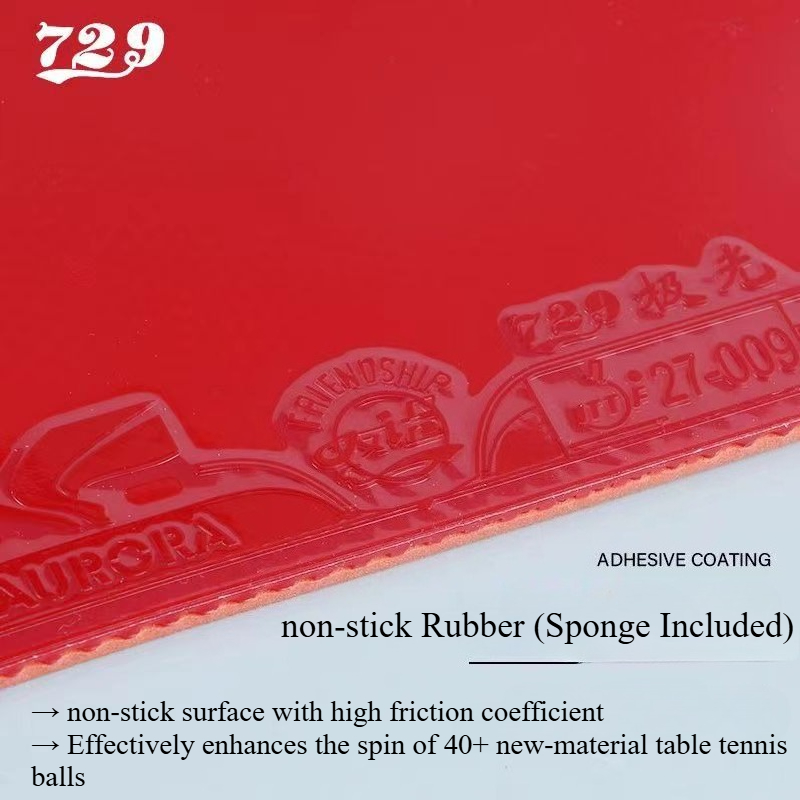Goma de tenis de mesa 729 Frie - Table Tennis Rubber reseña y precio