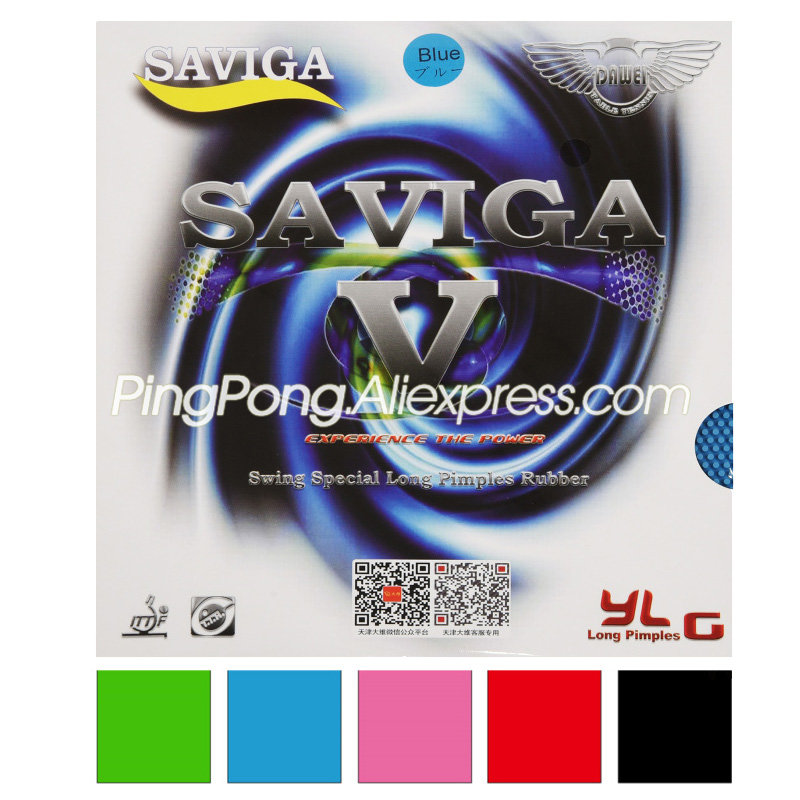 Colorido DAWEI SAVIGA V Pips-t - Table Tennis Defense reseña y precio