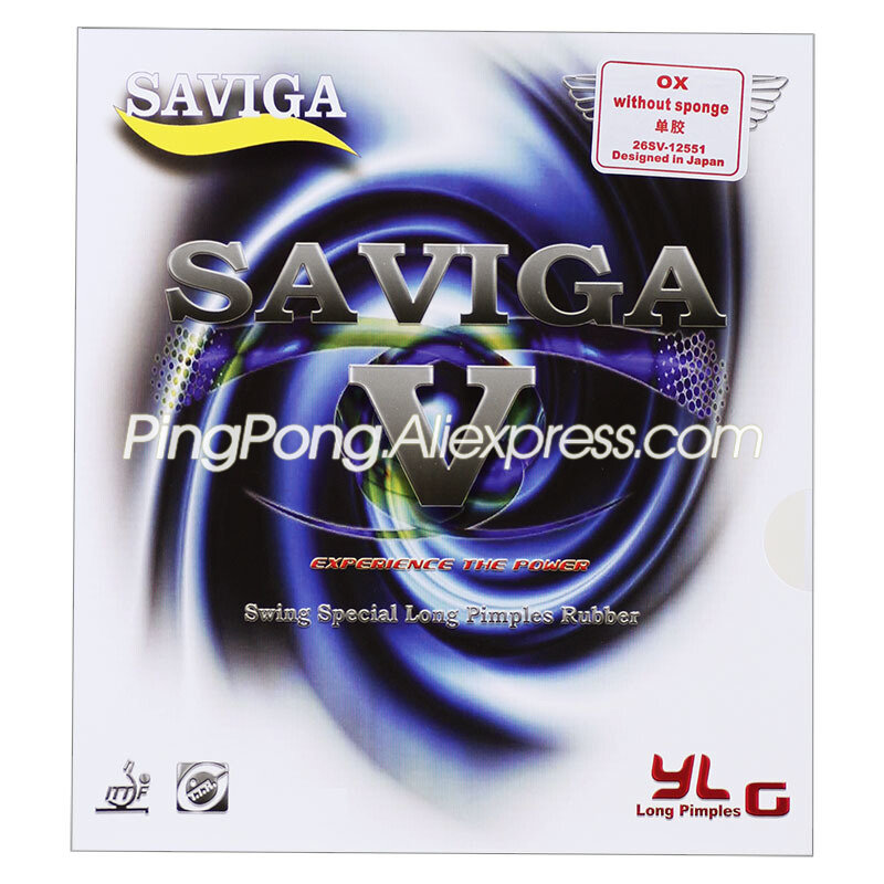 Colorido DAWEI SAVIGA V Pips-t - Table Tennis Defense reseña y precio