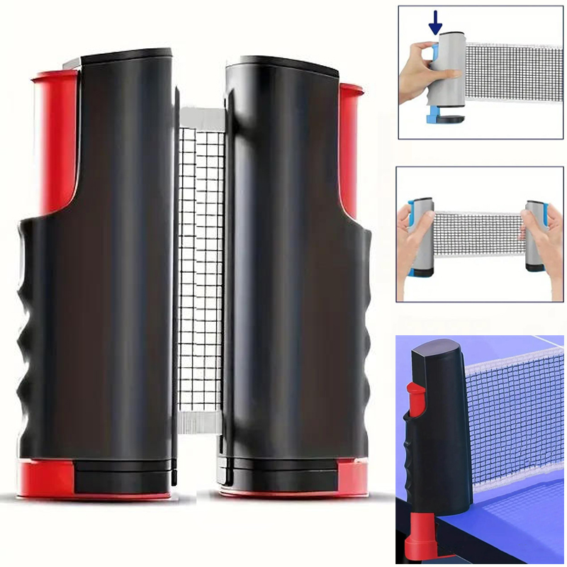 Red de tenis de mesa en cualqu - Table Tennis Net Set reseña y precio