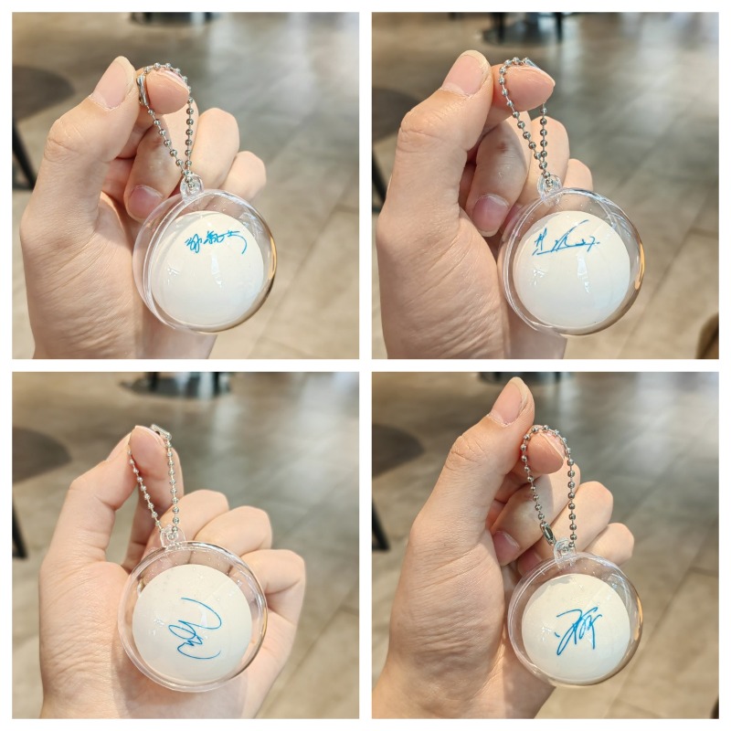Llavero con diseño de pelota d - Table Tennis Xu Xin reseña y precio