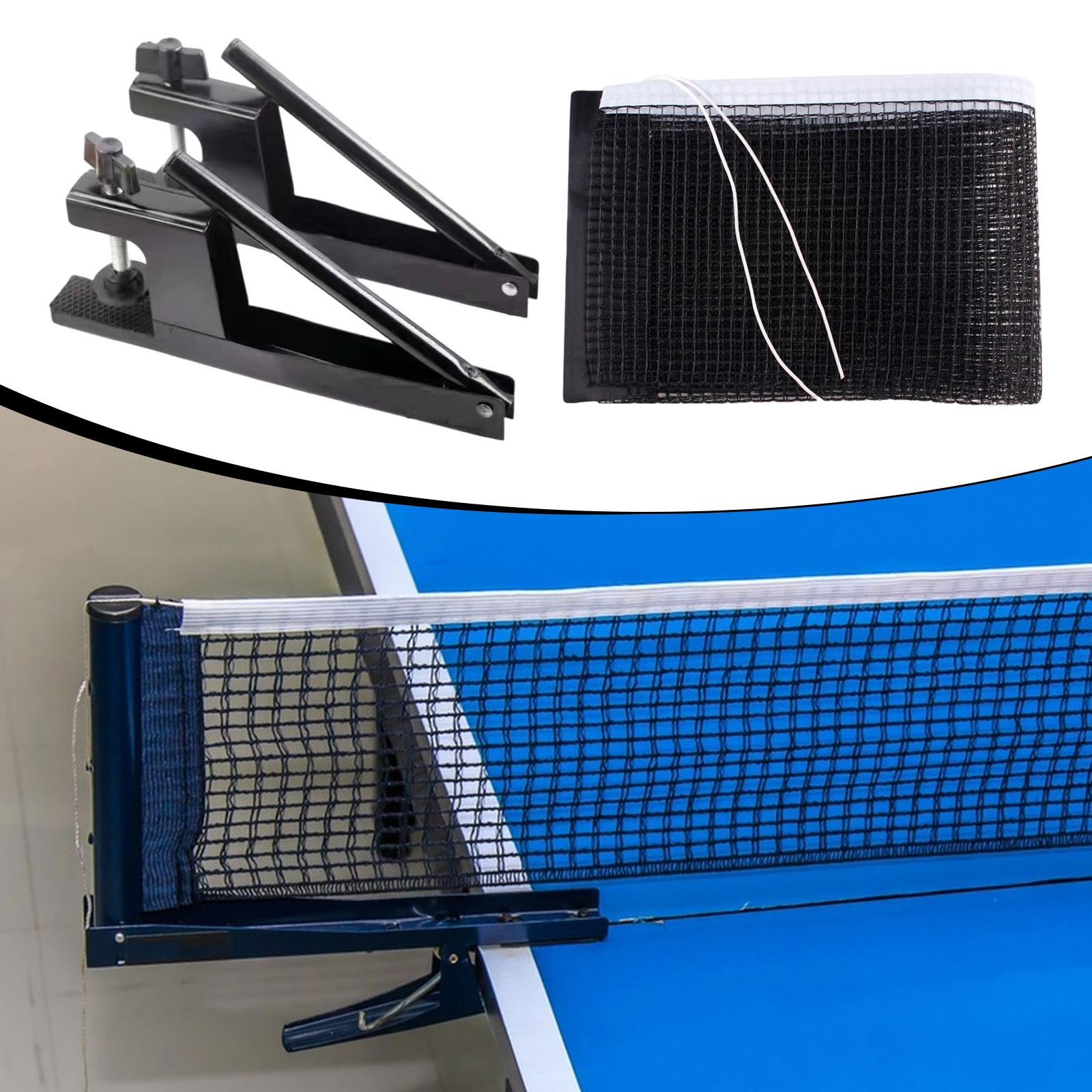 Juego de postes de red de teni - Table Tennis Net Set reseña y precio