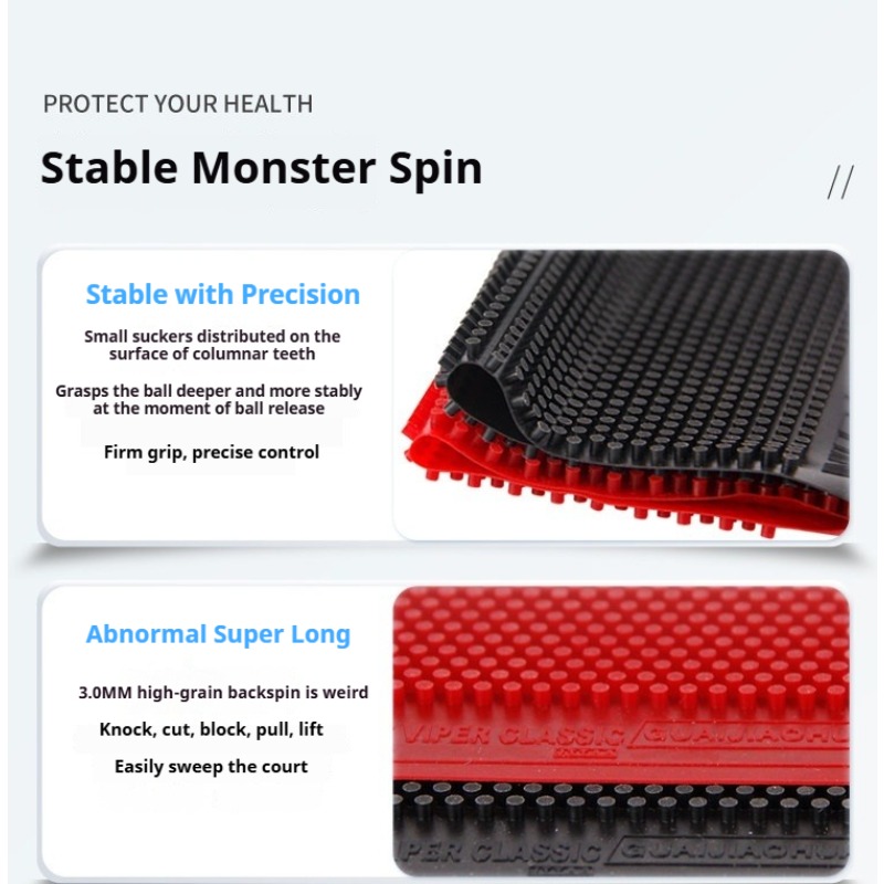 VIPER-Goma de tenis de mesa cl - Table Tennis Rubber reseña y precio