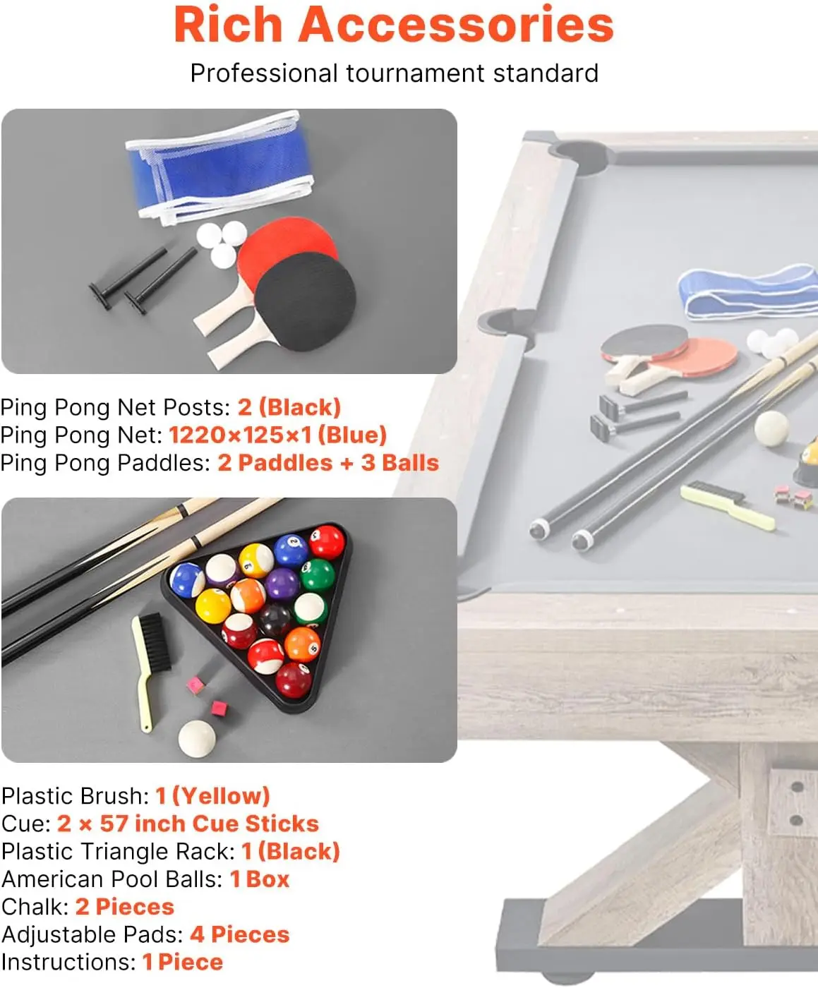 Mesa de Juego Multifuncional 3 - Table Tennis No 1 reseña y precio